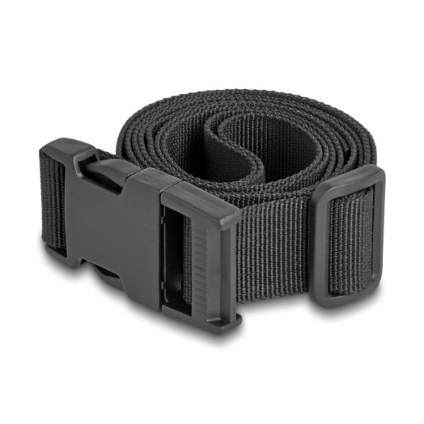 DELOCK ιμάντας βαλίτσας αποσκευών 19109, ρυθμιζόμενος, 1.5m, μαύρος 2τμχ Τσάντες - Πορτοφόλια