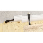 GOOBAY καλώδιο HDMI 2.0 με Ethernet 61277, flat, 18Gbit/s, 4K, 1m, μαύρο Εικόνα