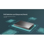 TP-LINK desktop switch TL-SG1210P, 10-Port Gigabit, 8x PoE+, Ver. 3.0 Switches