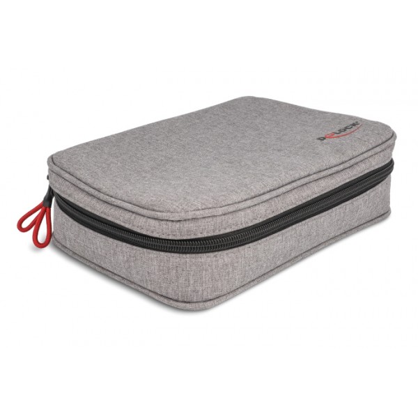DELOCK θήκη οργάνωσης αξεσουάρ 18412, 23.5x17.5x6cm, υδροαπωθητική, γκρι Τσάντες - Πορτοφόλια