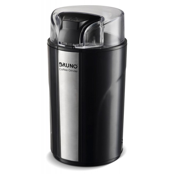 BRUNO μύλος άλεσης καφέ BRN-0094, 200W, inox-μαύρο Μικροσυσκευές Κουζίνας