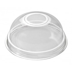 Καπάκι πομπέ για ποτήρι, 90mm, διάφανο, 100τμχ Είδη Παντοπωλείου