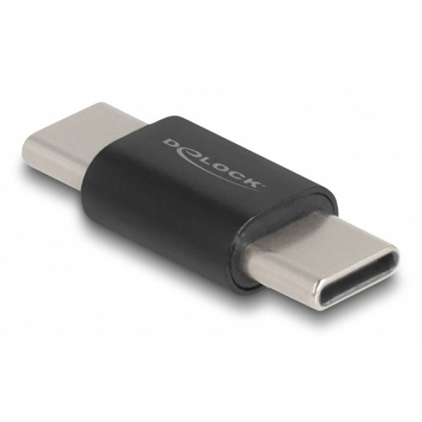 DELOCK αντάπτορας USB-C 60035, αρσενικό σε αρσενικό, 10Gbps, μαύρος USB-C (Type-C)
