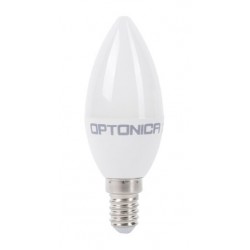 OPTONICA LED λάμπα C37 1425, 5.5W, 6000K, E14, 450lm Λάμπες