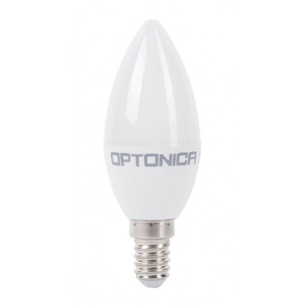 OPTONICA LED λάμπα C37 1425, 5.5W, 6000K, E14, 450lm Λάμπες OPTONICA LED λάμπα C37 1425, 5.5W, 6000K, E14, 450lm Λάμπες