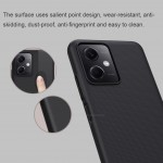 NILLKIN θήκη Super Frosted Shield για Xiaomi Redmi Note 12 5G, μαύρο Θήκες