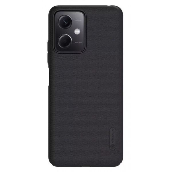 NILLKIN θήκη Super Frosted Shield για Xiaomi Redmi Note 12 5G, μαύρο Θήκες