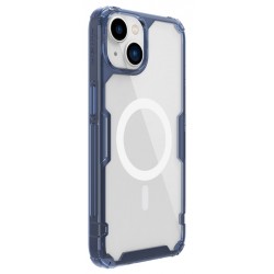 NILLKIN θήκη Nature Pro Magnetic για iPhone 14 Plus, μπλε & διάφανη Θήκες
