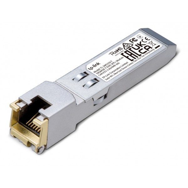 TP-LINK 10G BASE-T RJ45 SFP+ Module TL-SM5310-T, έως 30m, Ver. 1.0 Δικτυακά Παρελκόμενα
