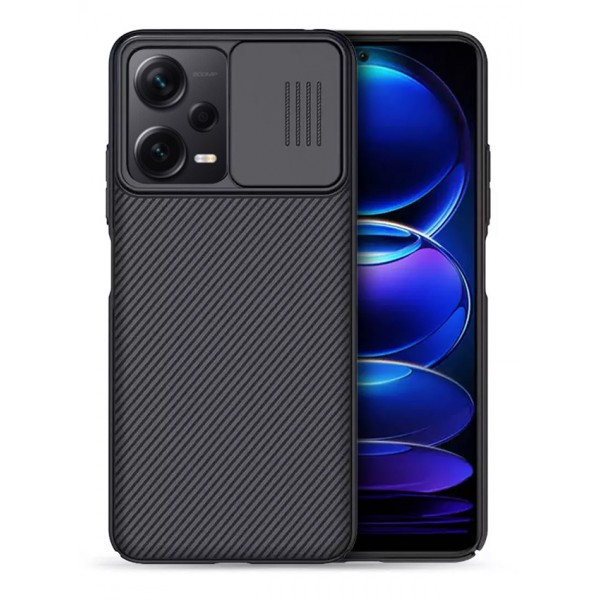 NILLKIN θήκη CamShield για Xiaomi Redmi Note 12 5G, μαύρη Θήκες