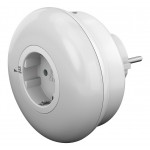 GOOBAY LED φωτιστικό νυκτός 64567, πρίζα schuko, 3 χρώματα φωτός, 6500K Φωτιστικά