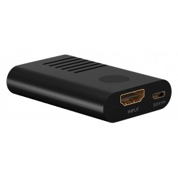 GOOBAY HDMI repeater 58492, 4K/60Hz έως 20m, 4K/30Hz έως 25m, μαύρο Εικόνα