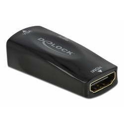 DELOCK αντάπτορας HDMI σε VGA 66560, 1080p/60Hz, μαύρος Εικόνα