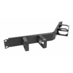 DELOCK cable management 66667, rack 19"/1U, 4x γάντζοι, γωνιακό, μαύρο Καμπίνες - Rack