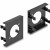 DELOCK D-Type module βάση 81405 για Easy 45 patch panel, 45x45mm, 5τμχ