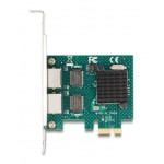 DELOCK κάρτα επέκτασης PCIe x1 σε 2x RJ45 Gigabit 88205, 1000Mbps Κάρτες Δικτύου - USB Dongles