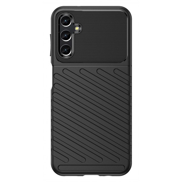 POWERTECH Θήκη Thunder MOB-1834 για Samsung A73 5G, μαύρη Θήκες