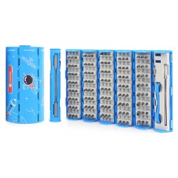 SUNSHINE σετ κατσαβιδιών ακριβείας SS-5120 με θήκη, μαγνητικό, 128τμχ Κατσαβίδια