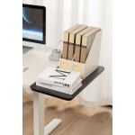 BRATECK ράφι γραφείου DET-4, ξύλινο, 600x409x30mm, 20kg, μαύρο Εξοπλισμός Γραφείου