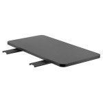 BRATECK ράφι γραφείου DET-4, ξύλινο, 600x409x30mm, 20kg, μαύρο Εξοπλισμός Γραφείου