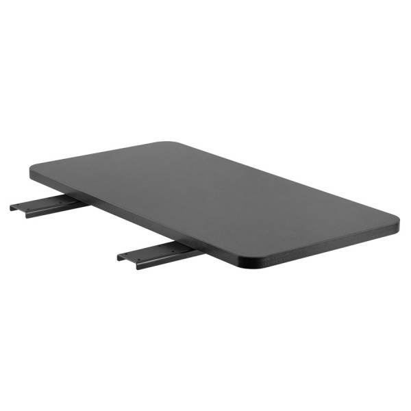 BRATECK ράφι γραφείου DET-4, ξύλινο, 600x409x30mm, 20kg, μαύρο Εξοπλισμός Γραφείου