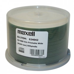 MAXELL CD-R 624042, 700ΜΒ, 80min, 52x speed, spindle, 50τμχ Οπτικά Μέσα (CD/DVD κ.α)