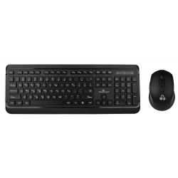 POWERTECH set ποντίκι & πληκτρολόγιο PT-1060, ασύρματο, 1600dpi, μαύρο Πληκτρολόγια