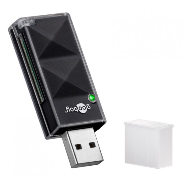 GOOBAY card reader 95682 για SD κάρτα μνήμης, 480 Mbps, μαύρο USB Hubs - Card Readers GOOBAY card reader 95682 για SD κάρτα μνήμης, 480 Mbps, μαύρο USB Hubs - Card Readers