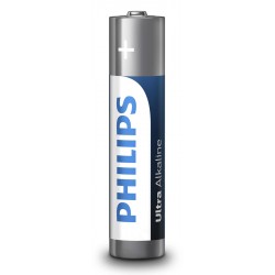 PHILIPS Ultra αλκαλικές μπαταρίες LR03E1BK/00, AAA LR03 1.5V, 500τμχ Μπαταρίες Αλκαλικές