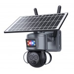 SECTEC smart ηλιακή κάμερα ST-558-6M-12X-4G-EU, προβολείς, 3MP, 4G, PTZ Smart Κάμερες