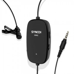 SYNCO μικρόφωνο Lav-S6M2, clip-on, omnidirectional, 3.5mm, 400mAh, μαύρο Συστήματα Ήχου