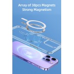 USAMS θήκη Ice Magnet για iPhone 14 Plus, με μαγνήτες, διάφανη Θήκες