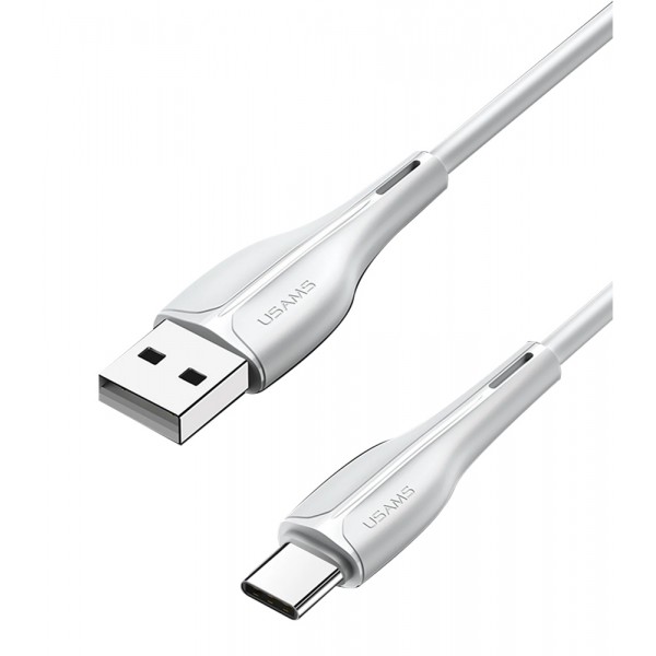 USAMS καλώδιο USB-C σε USB US-SJ372, 2A, 1m, λευκό USB-C (Type-C)