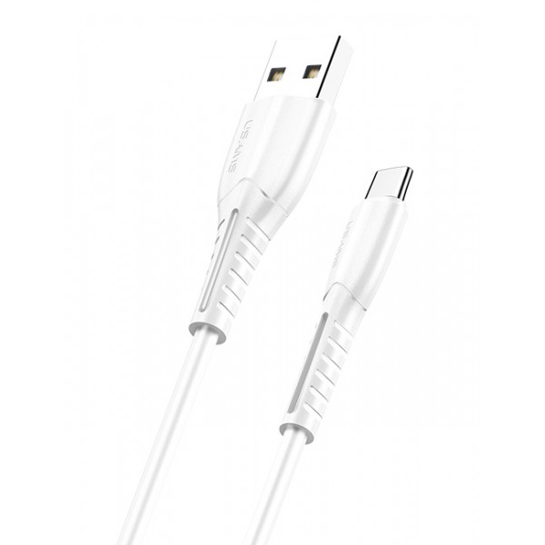 USAMS καλώδιο USB-C σε USB US-SJ366, 2A, 1m, λευκό USB-C (Type-C)