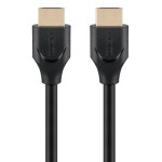 GOOBAY καλώδιο HDMI 2.1 με Ethernet 61637, ARC, 48Gbit/s 8K, 0.5m, μαύρο Εικόνα