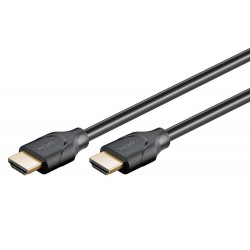 GOOBAY καλώδιο HDMI 2.1 με Ethernet 61639, ARC, 48Gbit/s 8K, 1.5m, μαύρο Εικόνα