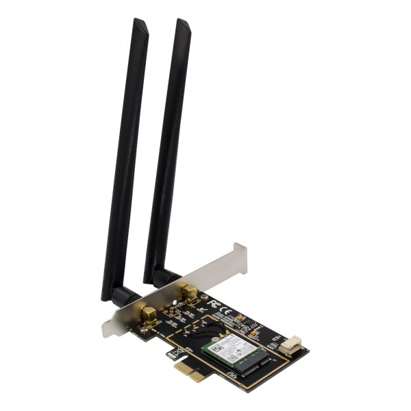 POWERTECH κάρτα επέκτασης PCIe ST718, AC7260 Dual-Band Wireless Κάρτες Δικτύου - USB Dongles