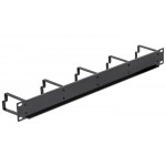 DELOCK cable management 42496 για rack 19"/1U, 5x γάντζοι, μαύρο Καμπίνες - Rack