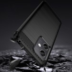 POWERTECH θήκη Carbon MOB-1848 για Xiaomi Note 12 5G/Poco X5, μαύρη Θήκες