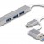 DELOCK USB hub 64214, 4x θυρών, 5Gbps, USB & USB-C σύνδεση, γκρι