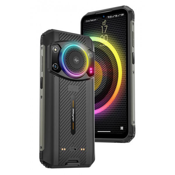 ULEFONE smartphone Armor 21, 6.58", ηχείο 3.5W, 8/256GB, 9600mAh, μαύρο Smartphones