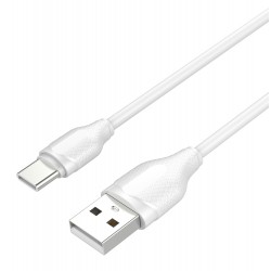 LDNIO καλώδιο USB-C σε USB LS372, 2.1A, 2m, λευκό USB-C (Type-C)