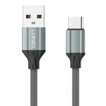 LDNIO καλώδιο USB-C σε USB LS442, 2.4A, 2m, γκρι USB-C (Type-C)