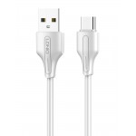 LDNIO καλώδιο USB-C σε USB LS540, 2.4A, 20cm, λευκό USB-C (Type-C)
