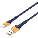 LDNIO καλώδιο USB-C σε USB LS801, 30W, 1m, μπλε USB-C (Type-C)