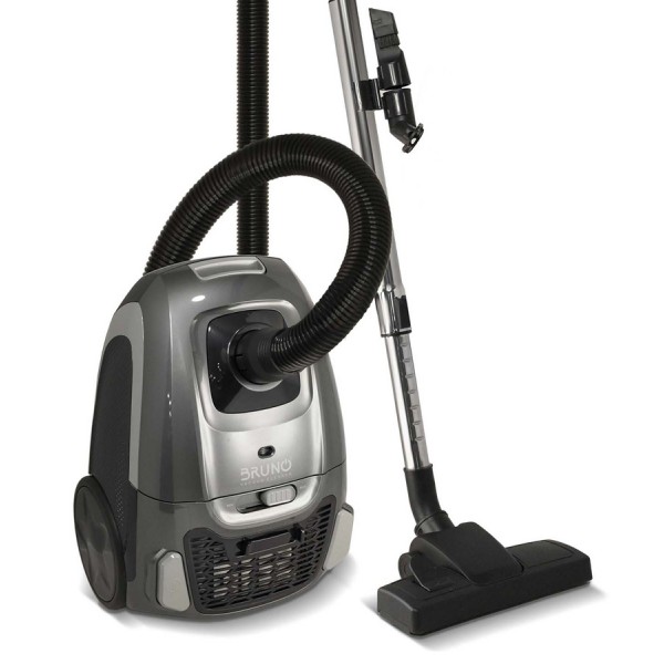 BRUNO ηλεκτρική σκούπα BRN-0136, 800W, 3.5lt, γκρι Οικιακές Συσκευές