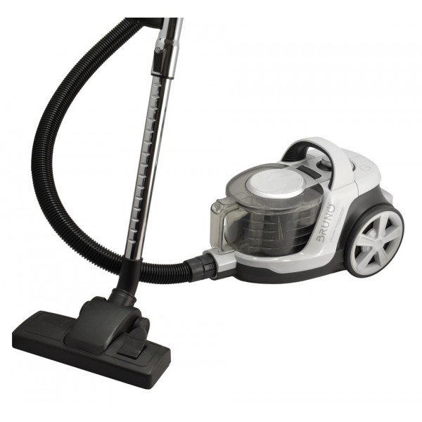 BRUNO ηλεκτρική σκούπα BRN-0137, 800W, 3lt, κυκλωνική, λευκή Οικιακές Συσκευές