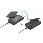 DELOCK θήκη για M.2 & 2.5" SATA SSD/HDD 42020, USB-C, λειτουργία κλώνου Θήκες & Trays Σκληρών Δίσκων