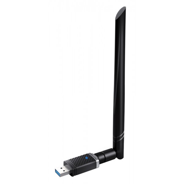 POWERTECH ασύρματος USB αντάπτορας PT-1132, 1300Mbps, 2.4/5GHz, 6dBi Κάρτες Δικτύου - USB Dongles