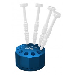 BEST βάση κατσαβιδιών BST-10S, 10 θέσεων, περιστρεφόμενη, μπλε Βοηθητικά Εργαλεία